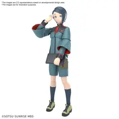 Figurka do złożenia Mobile Suit Gundam Figure-rise Standard - Nika Nanaura