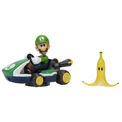 Pojazd z figurką Mario Kart - Luigi Spinout