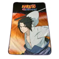 Koc z polaru Naruto Shippuden - Sasuke Uchiha (100x150cm)