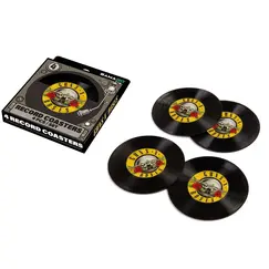 Podkładki pod kubek Guns N' Roses Record (4 szt.)