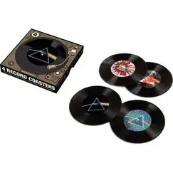 Zestaw 4 korkowych podkładek Pink Floyd