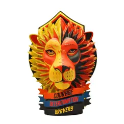 Figurka Harry Potter - Herb Gryffindor