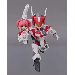 Zestaw 2 figurek Macross Delta Tiny Session - VF-31C Siegfried (Mirage Farina Jenius) with Makina Nakajima