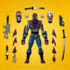 Figurka Teenage Mutant Ninja Turtles (1987) Ultimates! - Foot Soldier (Battle Damaged)