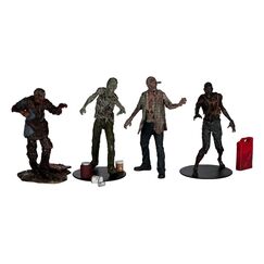 Zestaw 4 figurek The Walking Dead - Walkers