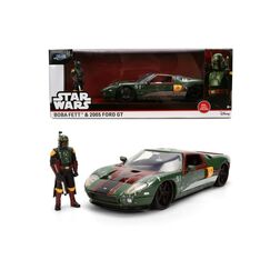 Model samochodu Star Wars 1/24 - 2005 Ford GT (z figurką Boba Fett)