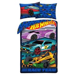 Komplet poszewek na pościel Hot Wheels Ver. 1 (140 x 200 cm)