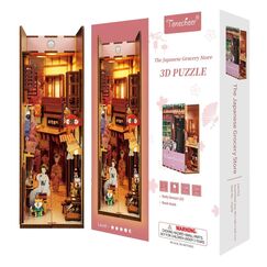 Model do składania Book Nook - Japanese Grocery Store
