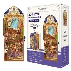 Model do składania Book Nook - Magical library