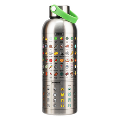 Butelka metalowa Minecraft - Symbols 500ml