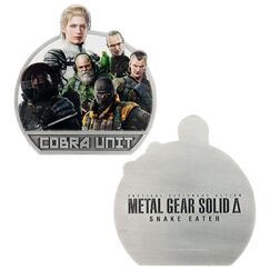 Medalion kolekcjonerski Metal Gear Solid Delta - Cobra Unit