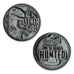 Moneta kolekcjonerska Jurassic Park - Velociraptor (Limited Edition)