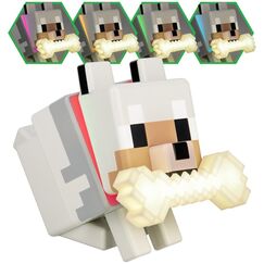 Lampka Minecraft GloBuddies - Wolf