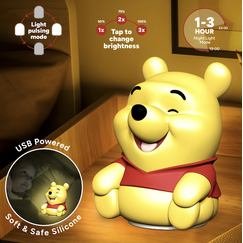 Lampka Disney Kubuś Puchatek SquishyGlo - Kubuś
