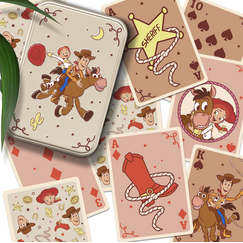 Karty do gry w puszcze Toy Story - Cowboy
