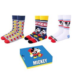 Zestaw 3 par skarpet Disney Mickey 40/46