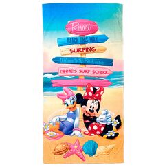 Ręcznik plażowy bawełniany Disney Minnie i Daisy (70x140cm)