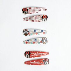 Zestaw 6 spinek do włosów Disney Minnie