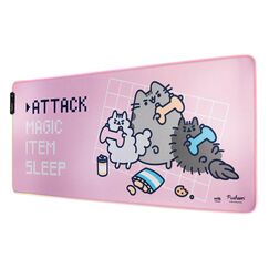 Podkładka pod mysz dla graczy XL Pusheen (podświetlana)