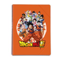 Segregator z koszulkami Dragon Ball Super