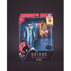 Figurka DC Direct (Batman: The Animated Series) - Joker Blue Suit (BAF Clock King) [Platinum Edition]