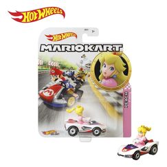 Model pojazdu Hot Wheels Mario Kart 1/64 - Princess Peach (P-Wing) (GJH58)