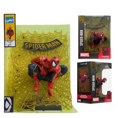 Figurka z komiksem Marvel 1/6 - Spider-Man (Spider-Man # 1 Gold Edition) [Gold Label]