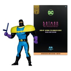 Figurka DC Multiverse (Batman: The Animated Series) - Lock-Up (Black Light Edition) [Gold Label]