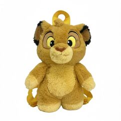 Plecak 3D pluszowy Disney Kr&oacute;l lew - Simba 30 cm