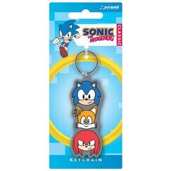 Brelok z PVC Sonic the Hedgehog - Trio
