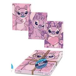 Zestaw 3 notesów Stitch - Angel