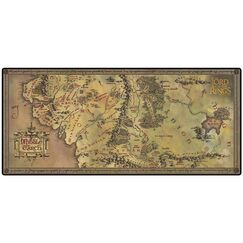 Mata na biurko Władca Pierścienia - Mapa