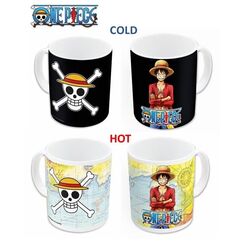 Kubek zmieniający kolor One Piece - Luffy (325ml)