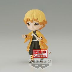 Mini figurka Demon Slayer: Kimetsu no Yaiba Q Posket Mini - Zenitsu Agatsuma