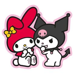 Poduszka 3D Hello Kitty - My Melody & Kuromi