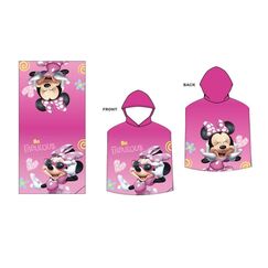 Ręcznik plażowy poncho Disney Minnie (55x110)