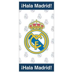 Ręcznik plażowy z mikrofibry Real Madryt - ¡Hala Madrid! (70x140cm)