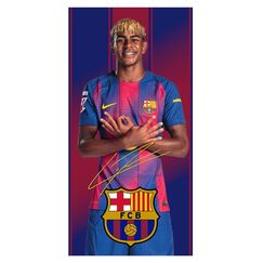 Ręcznik plażowy z mikrofibry FC Barcelona - Lamine Yamal (70x140cm) #3