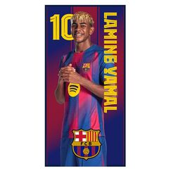 Ręcznik plażowy z mikrofibry FC Barcelona - Lamine Yamal (70x140cm) #2