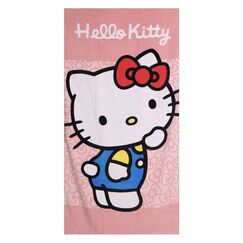 Ręcznik plażowy bawełniany Hello Kitty (70x140cm)