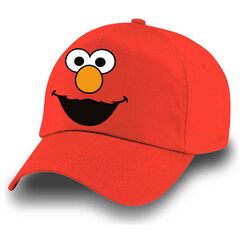 Czapka dziecięca z daszkiem Ulica Sezamkowa - Elmo