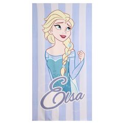 Ręcznik plażowy z mikrofibry Disney Kraina lodu - Elsa (70x140cm)