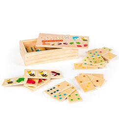 Domino Woomax Colorbaby Animals (28 elementów)