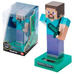 Figurka solarna Minecraft - Steve