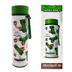 Butelka termiczna z termometrem Minecraft 450ml