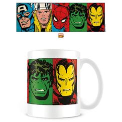 Kubek Marvel - Twarze Avengers