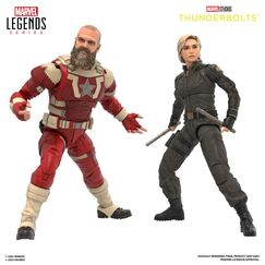 Zestaw 2 figurek Thunderbolts* Marvel Legends - Yelena Belova & Red Guardian