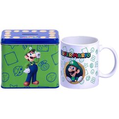 Zestaw prezentowy Super Mario Bros - Luigi