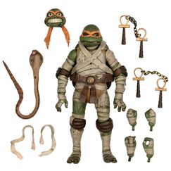 Figurka Universal Monsters x Teenage Mutant Ninja Turtles - Ultimate Michelangelo as The Mummy