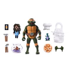 Figurka Teenage Mutant Ninja Turtles 1987 - Ultimate Michelangelo